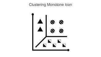 Clustering Monotone Icon In Powerpoint Pptx Png And Editable Eps Format