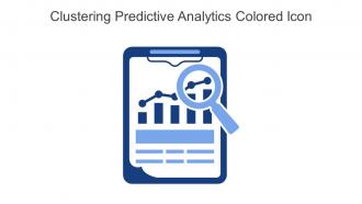 Clustering Predictive Analytics Colored Icon In Powerpoint Pptx Png And Editable Eps Format