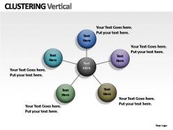 Clustering vertical powerpoint presentation slides