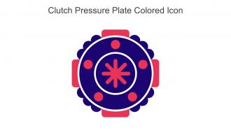 Clutch Pressure Plate Colored Icon In Powerpoint Pptx Png And Editable Eps Format