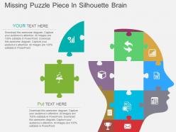 87325430 style puzzles missing 2 piece powerpoint presentation diagram infographic slide