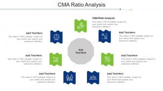 CMA Ratio Analysis Ppt Powerpoint Presentation Slides Samples Cpb