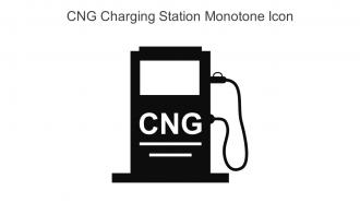 Cng Charging Station Monotone Icon In Powerpoint Pptx Png And Editable Eps Format