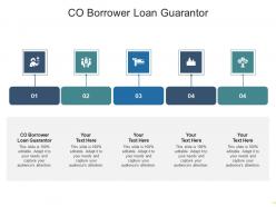 Co borrower loan guarantor ppt powerpoint presentation ideas microsoft cpb