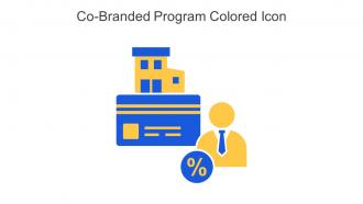 Co Branded Program Colored Icon In Powerpoint Pptx Png And Editable Eps Format