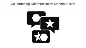 Co Branding Communication Monotone Icon In Powerpoint Pptx Png And Editable Eps Format
