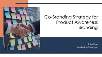 Co Branding Strategy For Product Awareness Branding PPT Example AT