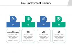 Co employment liability ppt powerpoint presentation pictures template cpb