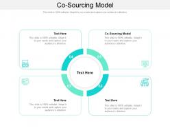 Co sourcing model ppt powerpoint presentation show example cpb