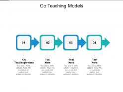 Co teaching models ppt powerpoint presentation portfolio microsoft cpb