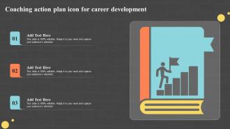 Coaching Action Plan Icon For Career Development