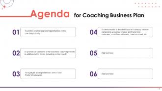 Coaching Business Plan Powerpoint Presentation Slides