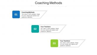 Coaching methods ppt powerpoint presentation summary master slide cpb