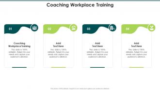 Coaching Workplace Training In Powerpoint And Google Slides Cpb