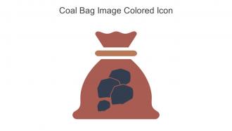 Coal Bag Image Colored Icon In Powerpoint Pptx Png And Editable Eps Format