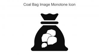 Coal Bag Image Monotone Icon In Powerpoint Pptx Png And Editable Eps Format