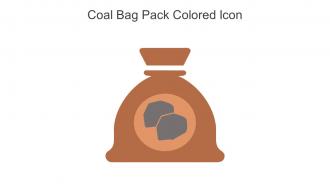 Coal Bag Pack Colored Icon In Powerpoint Pptx Png And Editable Eps Format