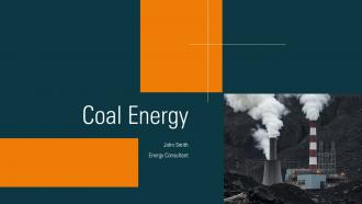 Coal Energy PPT Slides ACP