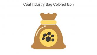 Coal Industry Bag Colored Icon In Powerpoint Pptx Png And Editable Eps Format