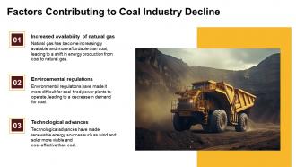 Coal Industry Declining powerpoint presentation and google slides ICP Downloadable Image