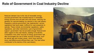 Coal Industry Declining powerpoint presentation and google slides ICP Professional Image