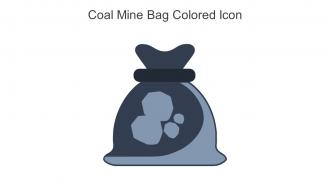 Coal Mine Bag Colored Icon In Powerpoint Pptx Png And Editable Eps Format