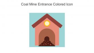 Coal Mine Entrance Colored Icon In Powerpoint Pptx Png And Editable Eps Format