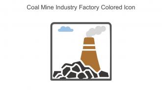 Coal Mine Industry Factory Colored Icon In Powerpoint Pptx Png And Editable Eps Format