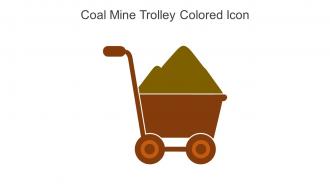 Coal Mine Trolley Colored Icon In Powerpoint Pptx Png And Editable Eps Format