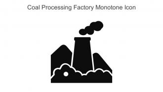 Coal Processing Factory Monotone Icon In Powerpoint Pptx Png And Editable Eps Format
