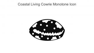 Coastal Living Cowrie Monotone Icon In Powerpoint Pptx Png And Editable Eps Format