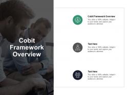 Cobit framework overview ppt powerpoint presentation portfolio slide portrait cpb