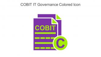 COBIT IT Governance Colored Icon In Powerpoint Pptx Png And Editable Eps Format