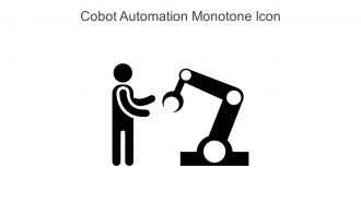 Cobot Automation Monotone Icon In Powerpoint Pptx Png And Editable Eps Format