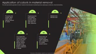 Cobot Safety And Risk Factors Application Of Cobots In Material Removal