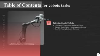 Cobot Tasks IT Powerpoint Presentation Slides Unique