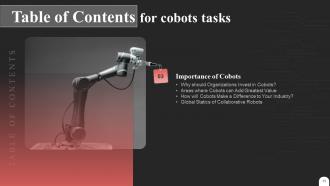 Cobot Tasks IT Powerpoint Presentation Slides Downloadable
