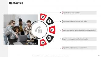 Coca Cola Company Profile Powerpoint Presentation Slides CP CD Downloadable Informative