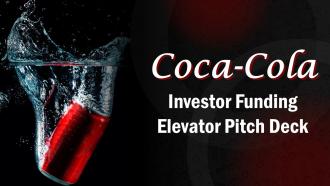 Coca Cola Investor Funding Elevator Pitch Deck Ppt Template