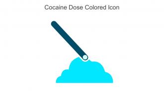 Cocaine Dose Colored Icon In Powerpoint Pptx Png And Editable Eps Format