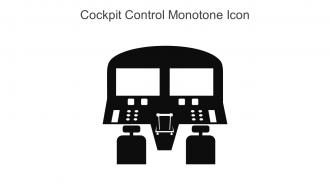 Cockpit Control Monotone Icon In Powerpoint Pptx Png And Editable Eps Format