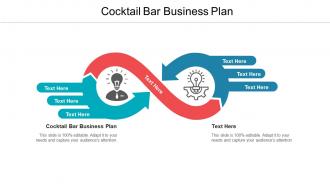 Cocktail bar business plan ppt powerpoint presentation diagram lists cpb