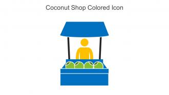 Coconut Shop Colored Icon In Powerpoint Pptx Png And Editable Eps Format