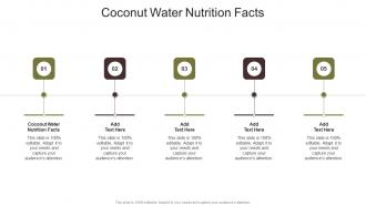 Coconut Water Nutrition Facts In Powerpoint And Google Slides Cpb
