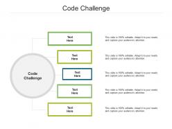 Code challenge ppt powerpoint presentation styles slide portrait cpb