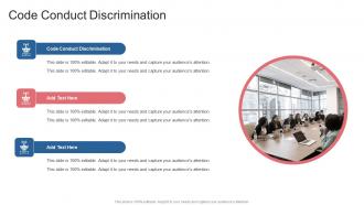 Code Conduct Discrimination In Powerpoint And Google Slides Cpb