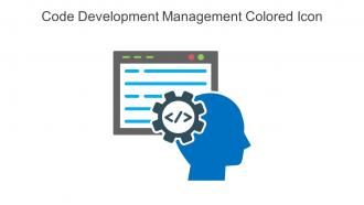 Code Development Management Colored Icon In Powerpoint Pptx Png And Editable Eps Format