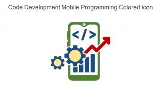 Code Development Mobile Programming Colored Icon In Powerpoint Pptx Png And Editable Eps Format