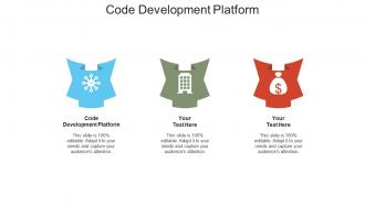 Code development platform ppt powerpoint presentation diagrams cpb