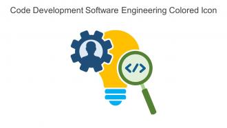 Code Development Software Engineering Colored Icon In Powerpoint Pptx Png And Editable Eps Format